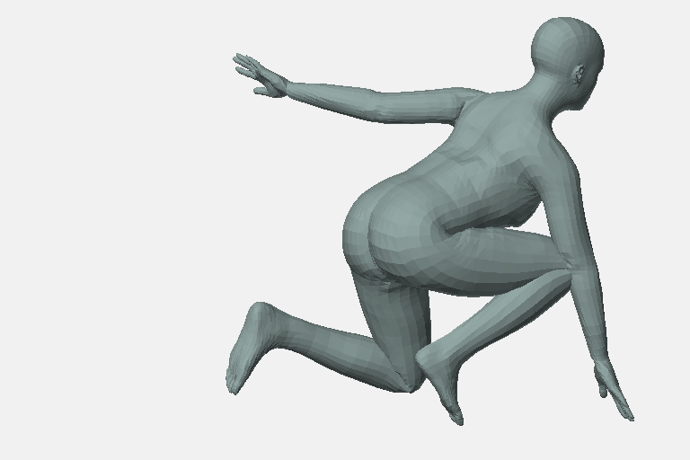 reach-03: Rejected direction / chin lifted