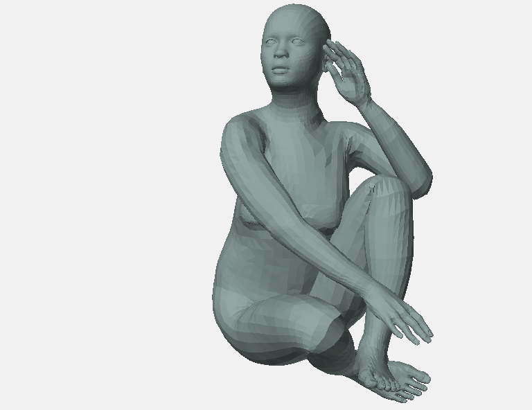 plain-00: Rejected direction / chin lifted