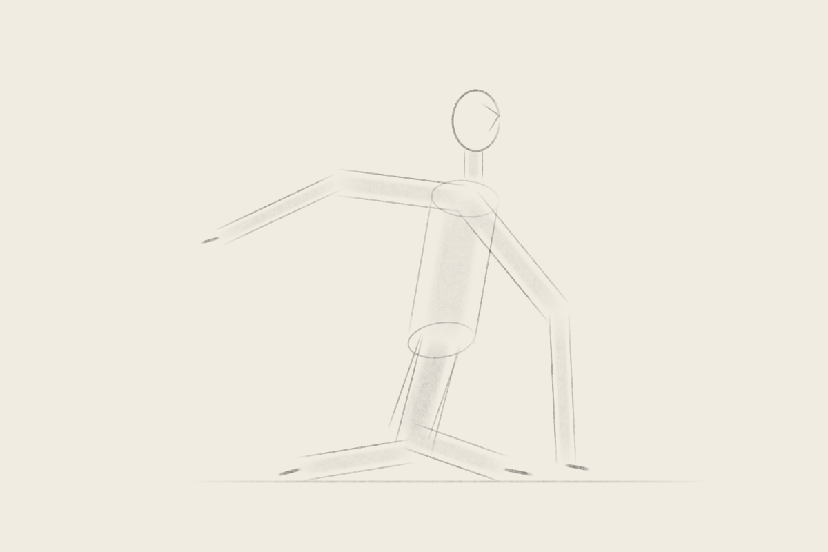 Figure / connected construction: Shift weight, native schematic construction