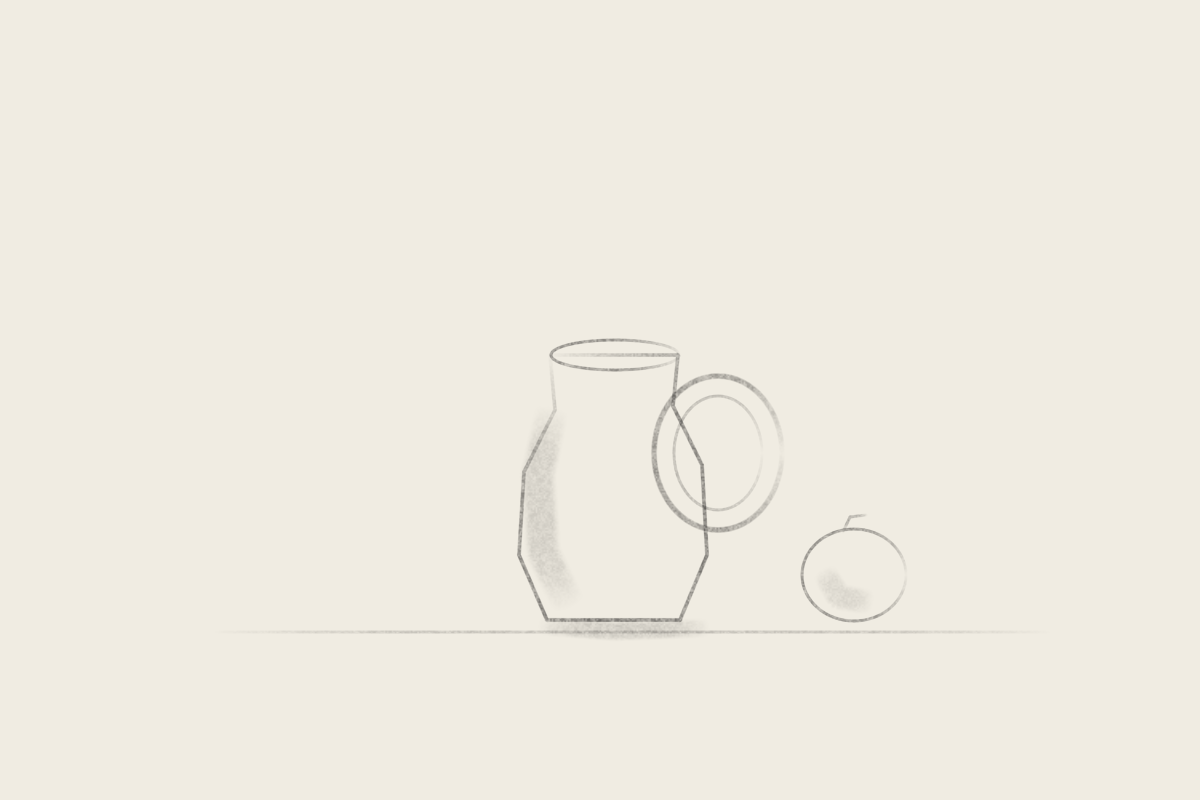 Still life / assembly and contact: Move vessel, native schematic construction